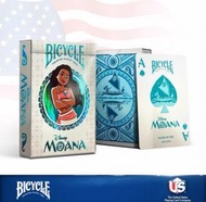 迪士尼 - 美國製 Disney Moana 海洋奇缘 椰子海盜 撲克啤牌 名廠Bicycle卡牌 Playing Cards (平行進口)