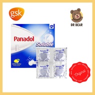 Panadol Soluble Effervescent (Lemon Flavour) 4 Tablets (1 Strip)
