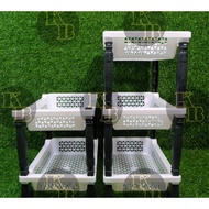 704 Mini Rack 3J Plasticworld Ecoware (2 sizes)