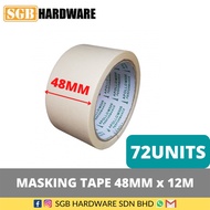 Masking Tape 18mm / 24mm / 36mm / 48mm 1Box ~