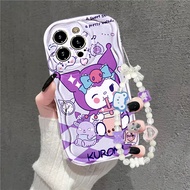 Excited Kuromi For iPhone 16 Pro Max iPhone 16 iPhone 16 Plus iPhone 16 Pro iPhone 11 iPhone 7 Plus 