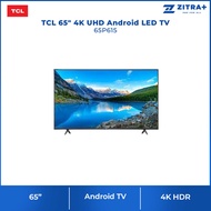 TCL 65" 4K Slim HDR Android TV 65P615 | 4K HDR / HDR / App Store / Netflix / Youtube | Led TV with 2 Year Warranty