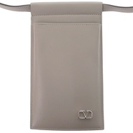 近全新 Valentino Garavani 手機支架 2Y2P0U15LMV 灰色皮革單肩包 1803 [二手] Valentino Garavani