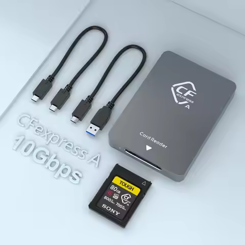 CFexpress Type A Card Reader (10Gbps) Aluminum USB3.1 Gen2 Connection CF Express Adapter for Windows