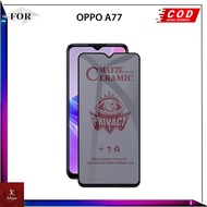 Anti-Scratch OPPO A77 A77S A77 4G. Tempered Glass Full Cover