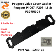 Peugeot Valve Cover Gasket - Peugeot P1007 P207 1.6 & P307RE C4 ( 0249-C6 )