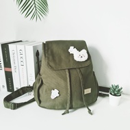 Zorako.id - Haiko (Tanpa Bross) - Canvas Premium - Tas Ransel Wanita