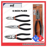 ECT 6" Combination Plier Long Nose Plier Diagonal Plier Playar Gabung Mulut Buaya Playar Muncung Tirus Playar Pemotong