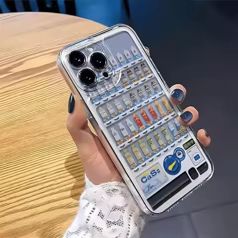 Vending Machine Phone Case For Samsung Galaxy S26 S25 S24 S23 S22 S21 S20 FE Note20 Note10 Edge Plus