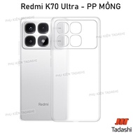 Redmi K70 Ultra, K80/ K80 Pro/ K80 Ultra Thin Case Breathable, Matte PP Plastic Limits Fingerprint Y