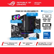 PRIME Hi5 12th Gen Gaming PC Set ( Intel Core i5 | Nvidia RTX5060 O8G | 16GB RAM | 512GB SSD | Win11