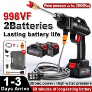 Cordless Car Washer High Pressure Water Jet 988VF Lithium Battery Household Portable Outdoor Wash Ca