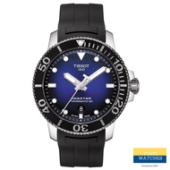 Tissot T120.407.17.041.00 Men's Seastar 1000 Powermatic 80 Black Rubber Strap Watch
