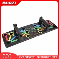 Ltdrao Muscles Trainer Push-up Board Multi-functional Push-up Equipment 9-hole Foldable Push-up Boar