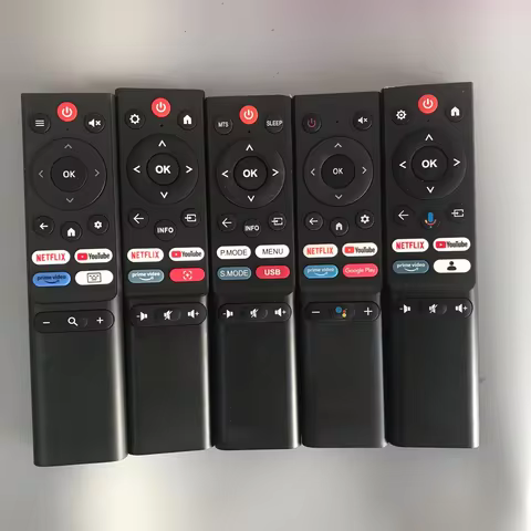Smart TV Voice Remote Control Prime Hot Keys For MAGIC aiwa Syinix JAPANNEXT Android Television Repl