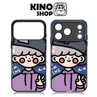 KINOSHOP iPhone case [ ZL 410 ] heat transfer printing, flexible aluminum back cover, anti-yellowing