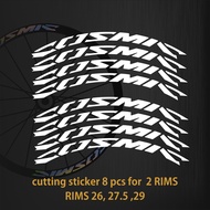 Decal Sticker Cutting Cosmic Mavic Sticker RIMS MTB Bike 26 I 27.5 I 29