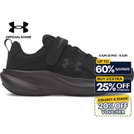 Under Armour UA Assert 11 AC Uniform Synthetic Boys' Pre-School Running Shoes - Black (001)