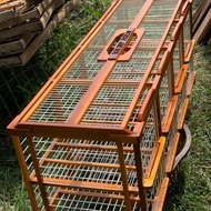 dongdang merpati 8 pintu full fiber bahan jati kampung