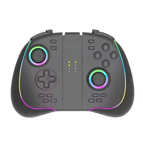 A98Z For Switch/OLED Lite Compatible 6-Axis Gyro Wireless Joy-Pad Game Controller With RGB Lights Tu