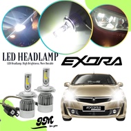 EXORA HEADLAMP LED BULB FAN WHITE 6000K Car Head Light Lamp Spotlight Lampu Depan Besar Mentol Keret