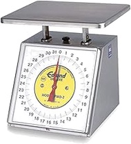 Edlund RM-5000 Metric Portion Scale with 7.75" x 8.75" Platform | Commercial Weighing Plate for Supe
