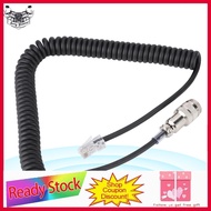 Sunnyhousess PUSOKEI T angxi Microphone Adapter Cable  to RJ-45 Modular for FT-450D FT-897D FT-991 F
