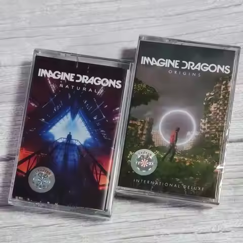Classic Rock band Imagine Dragons Music Magnetic Tape NATURAL Album Cassettes Cosplay Soundtracks Bo