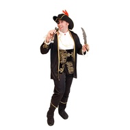 Halloween Costumes Hook Pirate Couple Costumes Cosplay Men And Women Adult Captain Jack Costume Danc