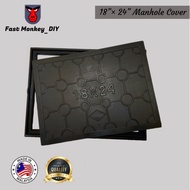 18" × 24" / 15" × 20" Fiber Manhole Cover / penutup longkang