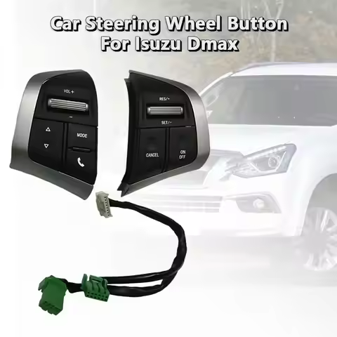 Multifunction Cruise Control Switch Steering Wheel Audio Volume Button For Isuzu dmax D-Max mux for 