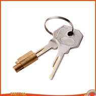 [PrettyiaSG] Cylinder Lock with 2 Keys Mini Fridge Locks Hardware Drawer Lock Small Doors,