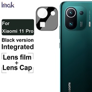 Original iMak Black Border Camera Lens Film Xiaomi Mi 11 Pro HD Tempered Glass Screen Protector Xiomi  Mi11 Pro Protective Films