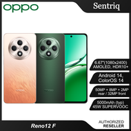 OPPO Reno12 F 5G Smartphone 12GB 256GB / 12GB 512GB (Original) 1 year warranty by OPPO Malaysia