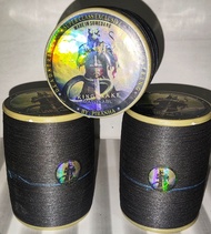 Gelasan King Snack 6000 yard matot Bahan Abu Moster size 0.17 / 0.18 Tekstur Kasar Gahar