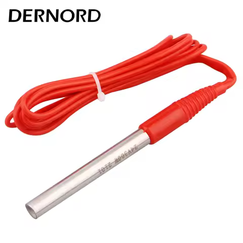 DERNORD DC Immersion Heating Element with Water Proof Cable 12v/36v/48v/60v/72v 304SUS Water Heater 