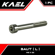 L Bolt L6 Key K 6 P Pitch 1.25 M8x65 8x65 M 8 X 65 Bolt Bolt