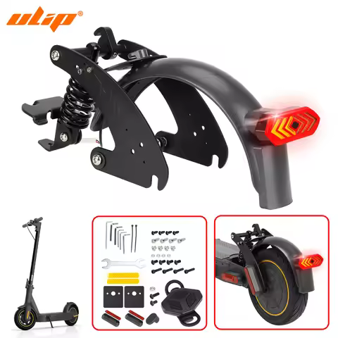 ULIP With Turn Tailight Rear Shock Absorber Kit V3 Upgrade Suspension Fender Kit For Ninebot Max G30
