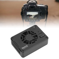 apill-my Aluminum Alloy External Cooling System  Semiconductor Camera Fan with 4 Mounting Adapter Pl