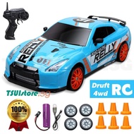 2.4G Drift Rc Car 4WD RC Drift Car Toy Remote Control GTR Model AE86 Vehicle Car RC Racing Car Toy f