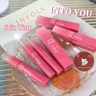 [INTO YOU] INTO YOU Water Tint Matte Velvet Pink Shell, Watery Lip Matt Matte Tint