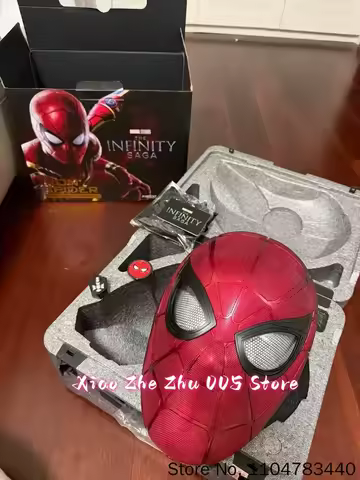 Wearable Steel Spider Man Helmet Collector's Edition Mk5 Mk50 Mk17 Iron Man Gift for Fans And Collec