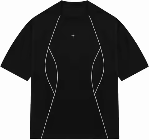 New Style Streetwear Reflective Strip Printed Ventilate Unique Tee Aelfric Eden Mens Summer O-neck S