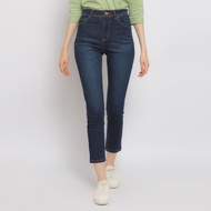 C2 Zoella Navy Jeans Dual Push Skinny Wanita