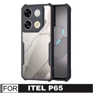 Itel P65 Case Itel P65 Softcase Transparent ArmorFusion