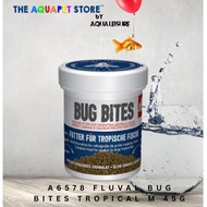A6578 FLUVAL BUG BITES TROPICAL GRANULES FOR MEDIUM TO LARGE FISH 1.6OZ 45G MADE IN CANADA