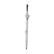 AZKO Passport 160 cm Manual Golf Umbrella Air Vent - Silver Golf Umbrella Golf Field Umbrella Rain a