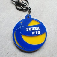 排球鑰匙圈訂製/刻名字/紀念日/畢業禮物