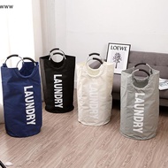 90l Waterproof Laundry Bag With Handle Made Of Oxford Cloth