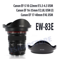 Lenshood EW-83e lens Canon 10-22mm hood lens canon 16-35mm ew83e lens hood 17-40mm ew 83e lens hood 